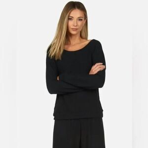 Michael Lauren Pullover Tee Black Size Medium NWOT